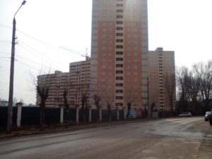 Фотографии домов ЖК ВЕРТИКАЛЬ по улице Шухова г. Тула. ГК Новый город