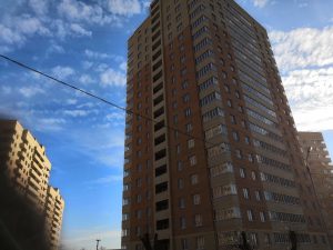 Фотографии домов ЖК ВЕРТИКАЛЬ по улице Шухова г. Тула. ГК Новый город