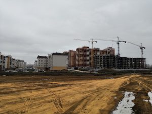 Фотографии домов ЖК микрорайон ЛЕВОБЕРЕЖНЫЙ по улице Восточная, улице Защитников Тулы, улице Аркадия Шипунова, 1-й Восточный проезд,2-й Восточный проезд,3-й Восточный проезд, Уютный проезд г. Тула. ООО Ин-Групп