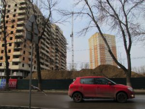 Фотографии домов ЖК ВЕРТИКАЛЬ по улице Шухова г. Тула. ГК Новый город